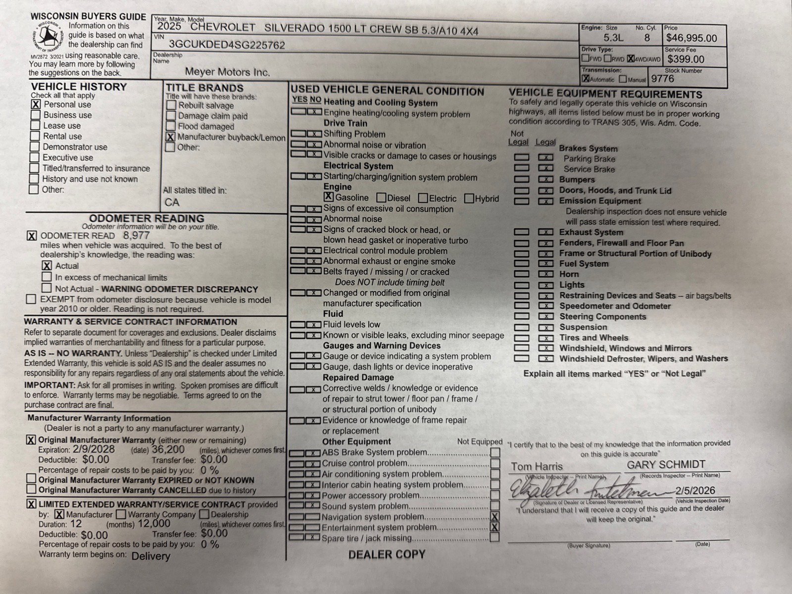 Used 2025 Chevrolet Silverado 1500 LT w/ All Star Edition Plus image 27