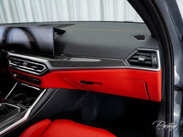 Used 2023 BMW M3 w/ M Carbon Exterior Package RWD image 50