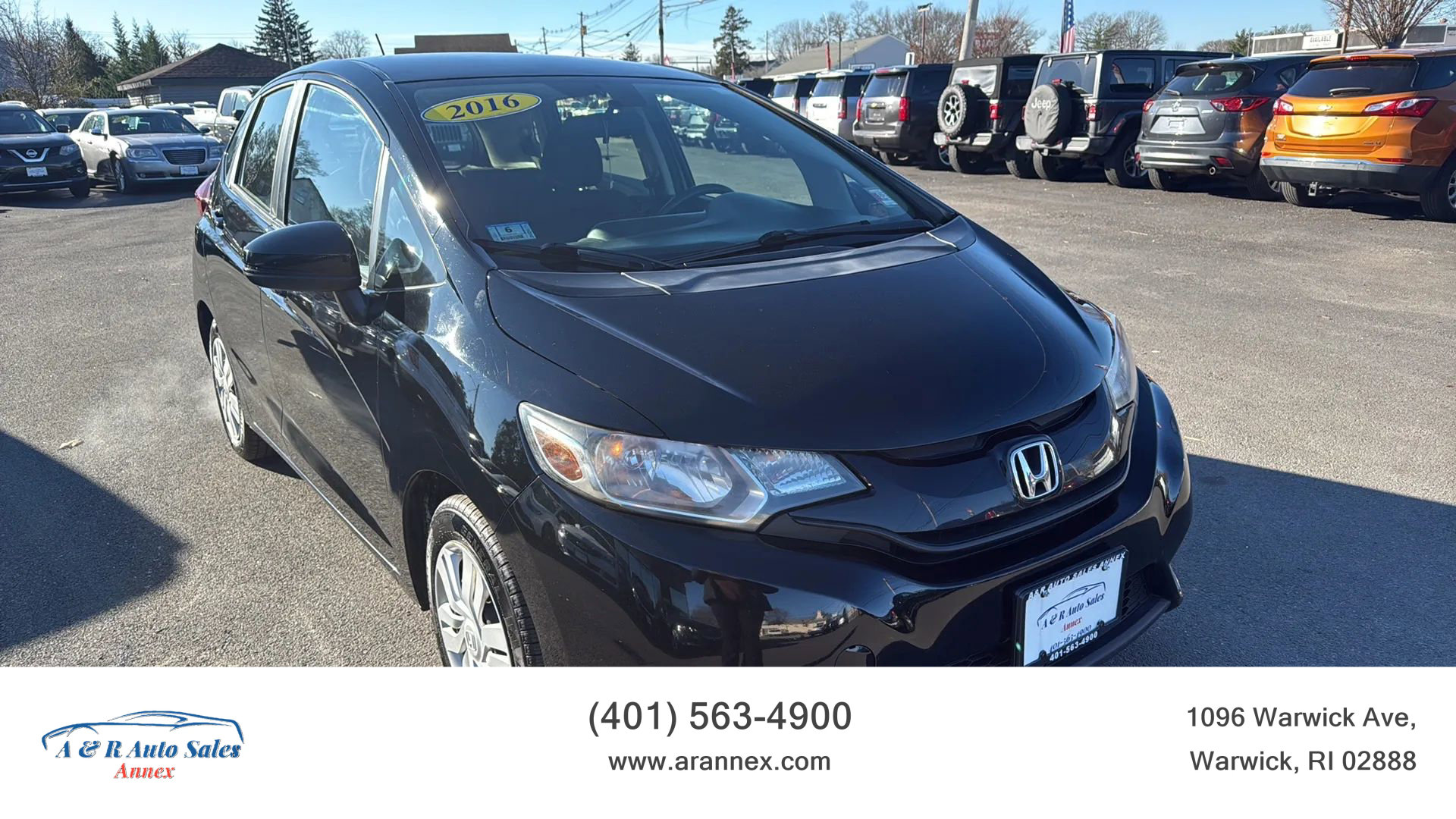 Used 2016 Honda Fit LX