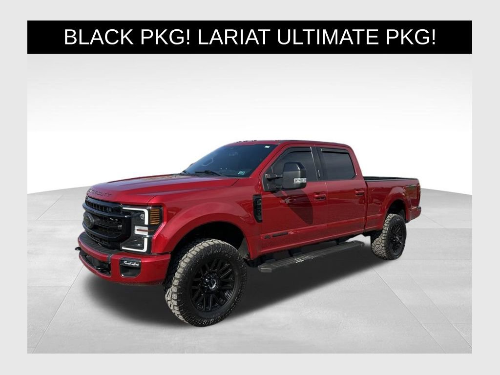 Used 2022 Ford F250 Lariat w/ Black Appearance Package image 1