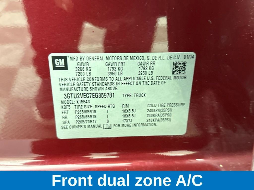 Used 2014 GMC Sierra 1500 SLT w/ All-Terrain Package image 14