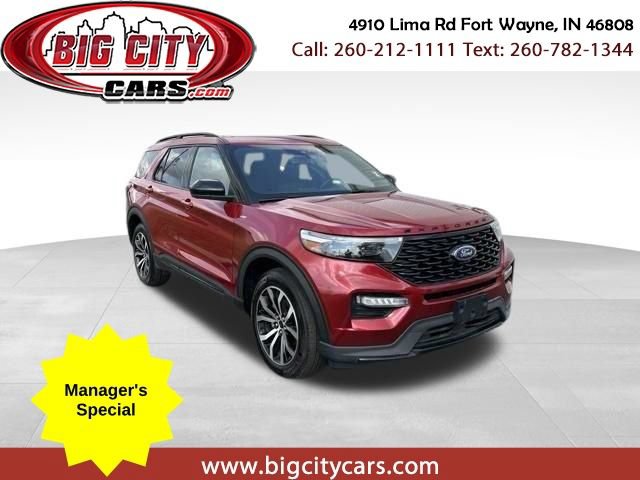 Used 2022 Ford Explorer ST-Line w/ Class IV Trailer Tow Package