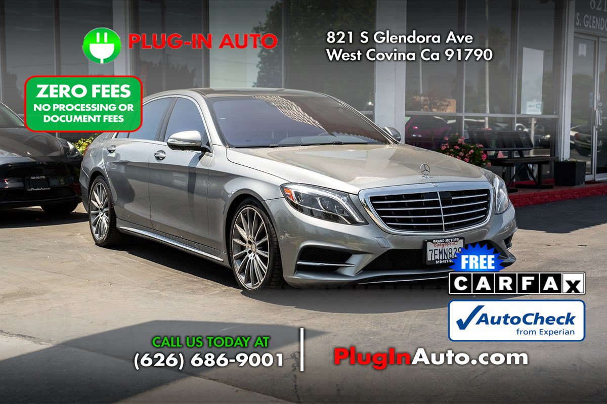 Used 2015 Mercedes-Benz S 550 Sedan w/ Sport Package image 4