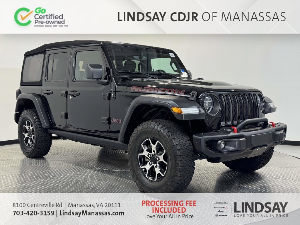 Certified 2020 Jeep Wrangler Unlimited Rubicon