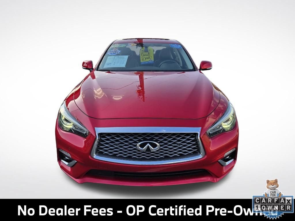 Used 2023 INFINITI Q50 Luxe w/ Cargo Package RWD image 4