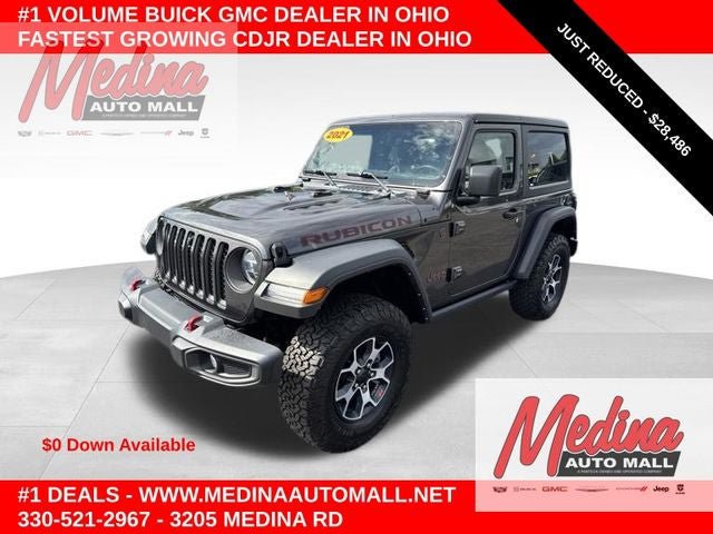 Used 2021 Jeep Wrangler Rubicon AWD/4WD image 1