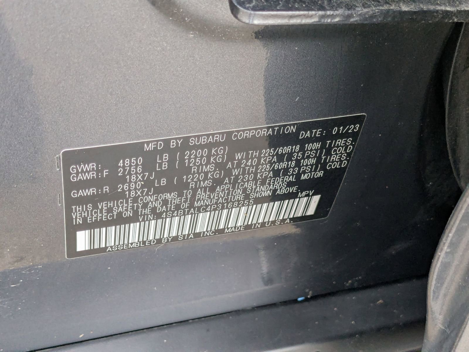 Used 2023 Subaru Outback Onyx Edition image 38