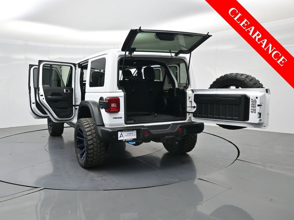 Used 2021 Jeep Wrangler Unlimited Rubicon 4xe w/ Steel Bumper Group image 40