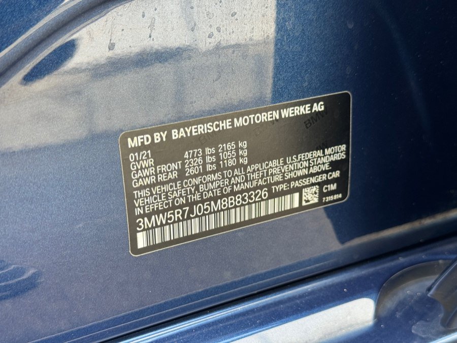 Used 2021 BMW 330i xDrive w/ Driver Assist w/ Premium Package AWD/4WD image 67