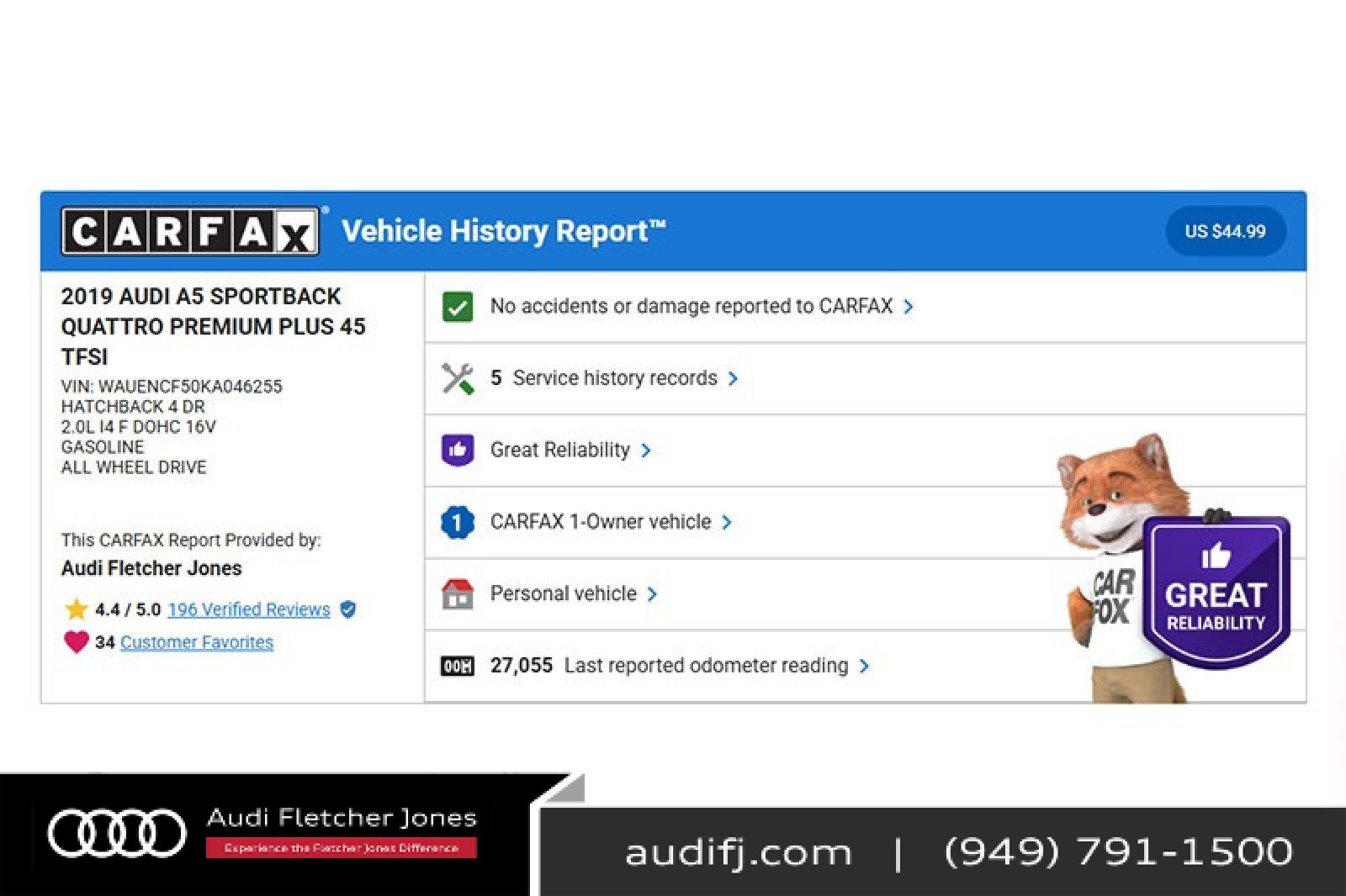 Used 2019 Audi A5 2.0T Premium Plus image 2