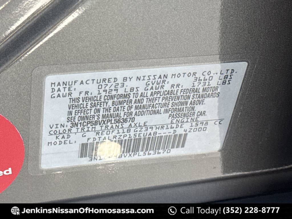 Certified 2023 Nissan Kicks S FWD image 42