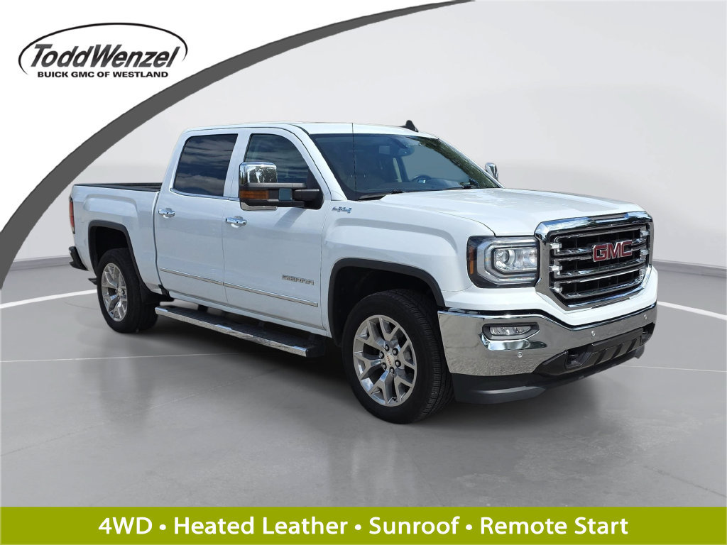 Certified 2018 GMC Sierra 1500 SLT w/ SLT Premium Package