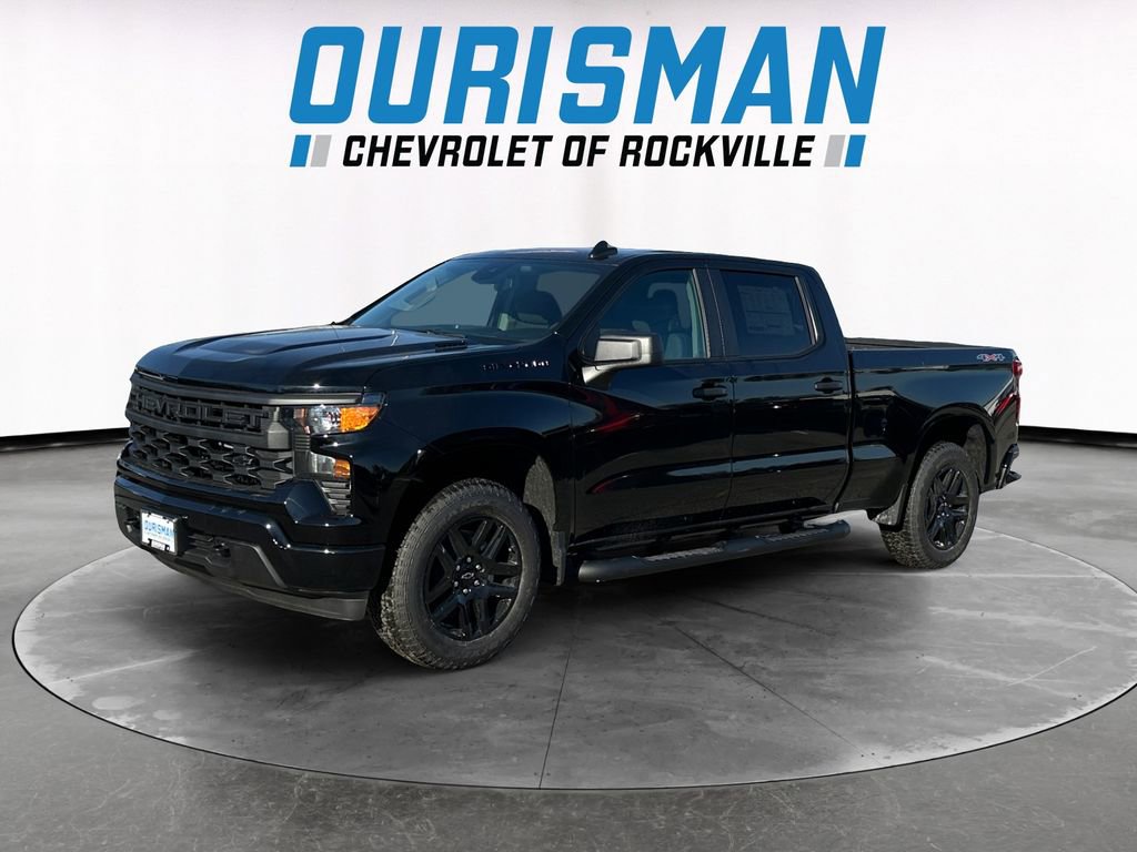 New 2026 Chevrolet Silverado 1500 Custom w/ Turbomax Blackout Package image 2