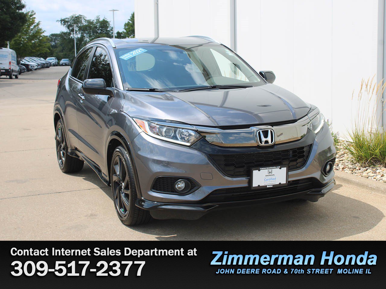 Certified 2021 Honda HR-V Sport image 3