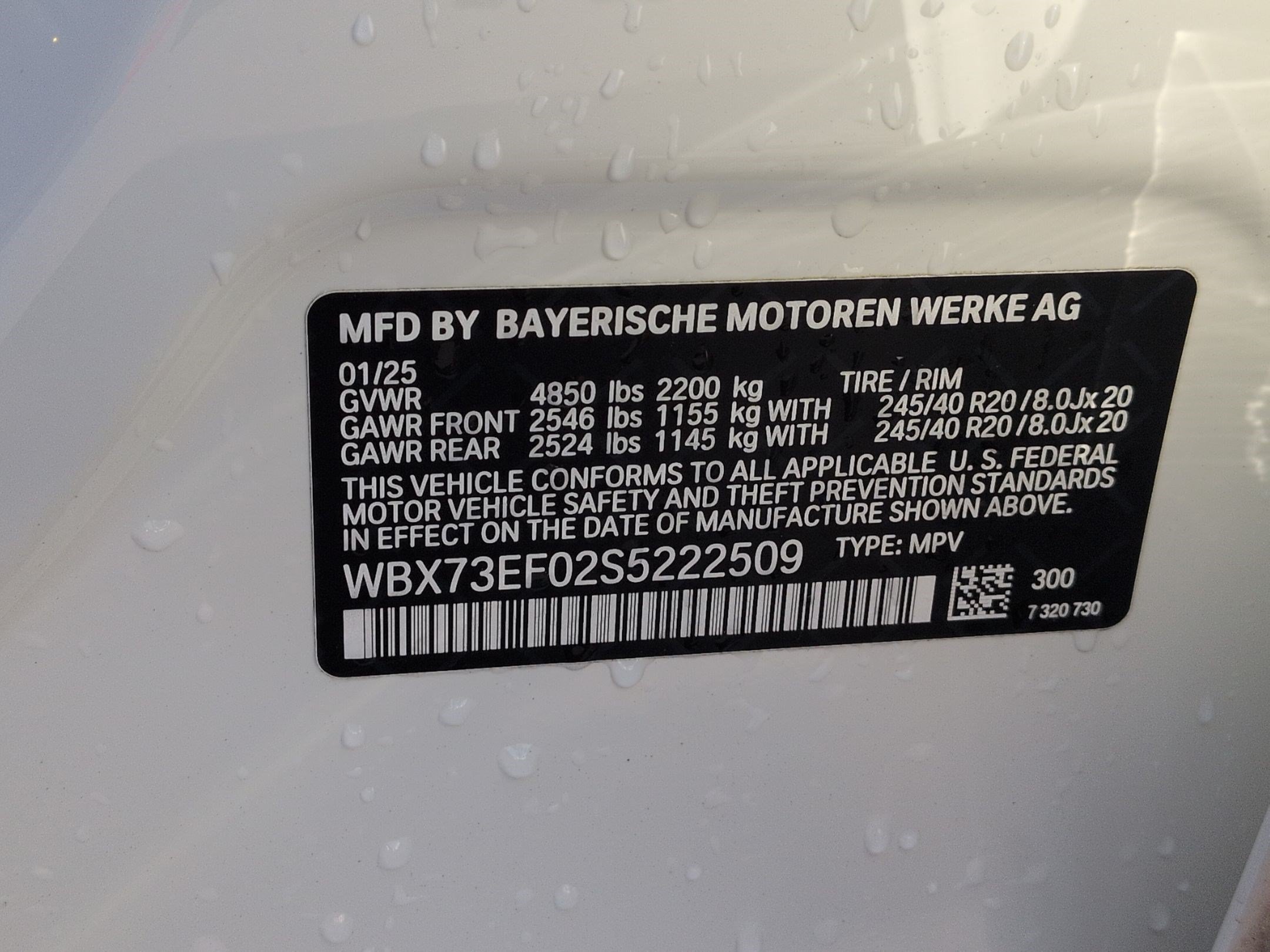 Certified 2025 BMW X1 xDrive28i w/ M Sport Package AWD/4WD image 32