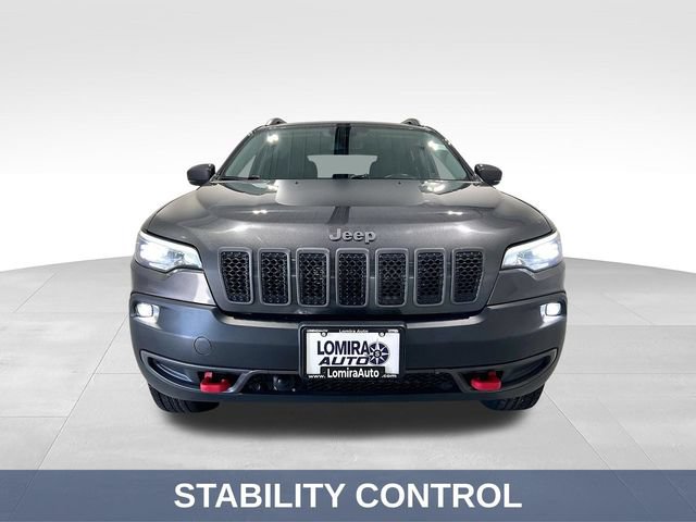 Used 2021 Jeep Cherokee Trailhawk w/ Sun, Sound & Nav Group AWD/4WD image 3