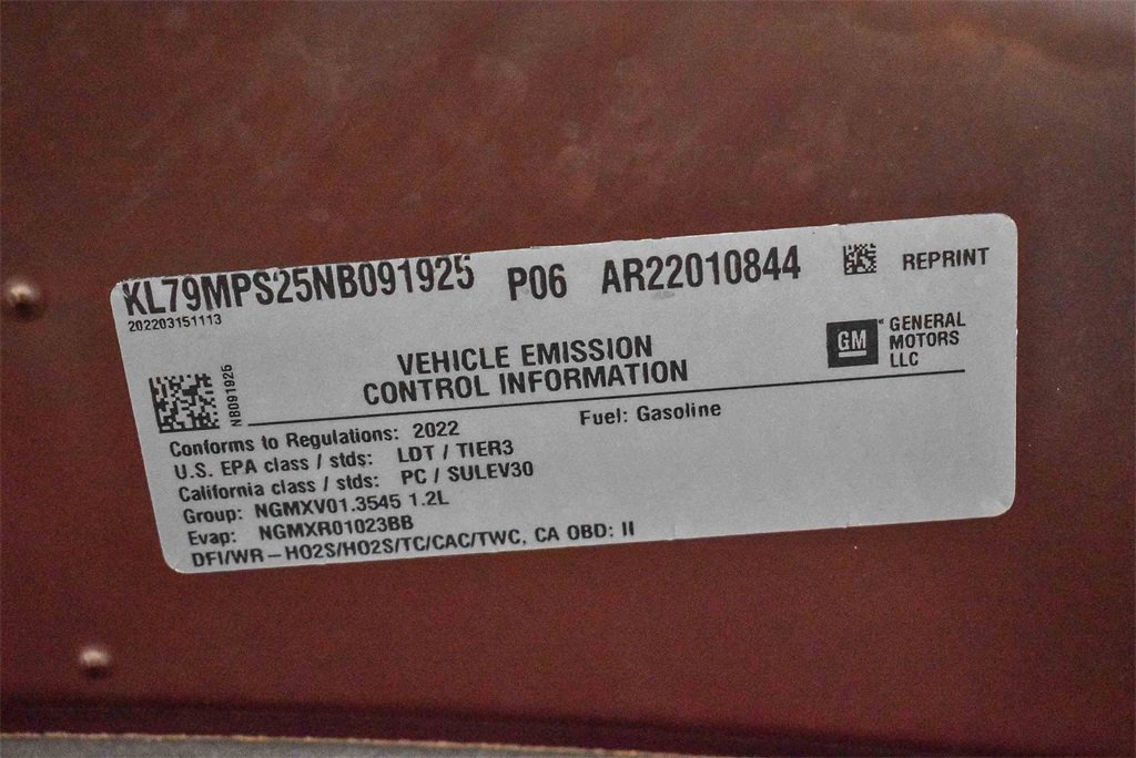 Used 2022 Chevrolet TrailBlazer LT w/ Convenience Package image 27