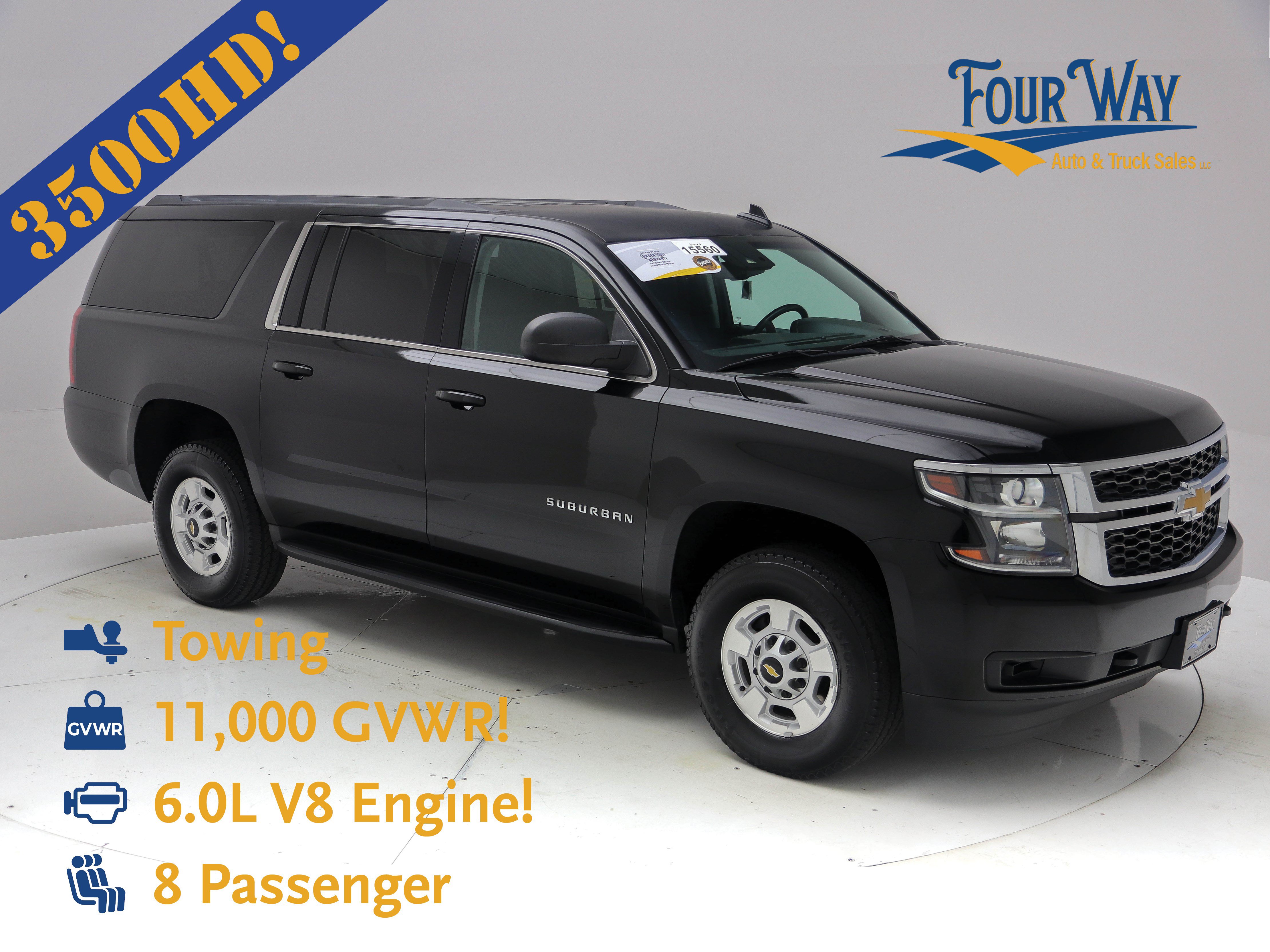 Used 2017 Chevrolet Suburban 3500 LS w/ Driver Alert Package