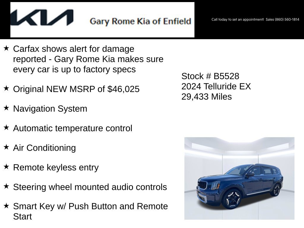 Certified 2024 Kia Telluride EX AWD/4WD image 15