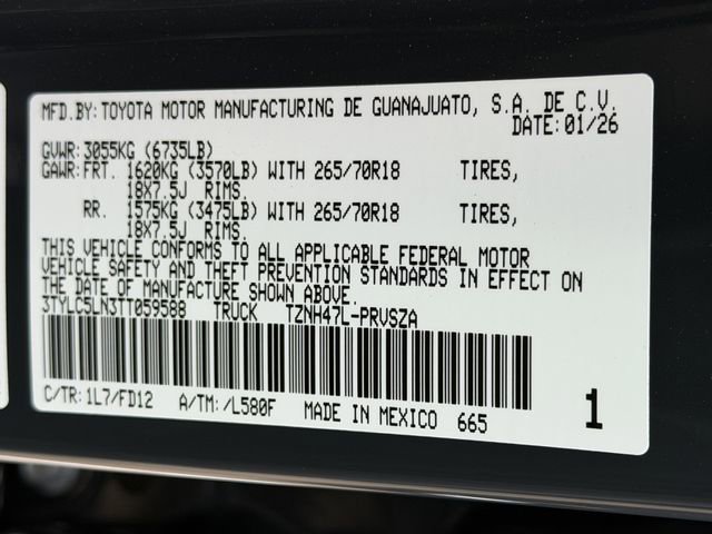 New 2026 Toyota Tacoma TRD Off-Road AWD/4WD image 29