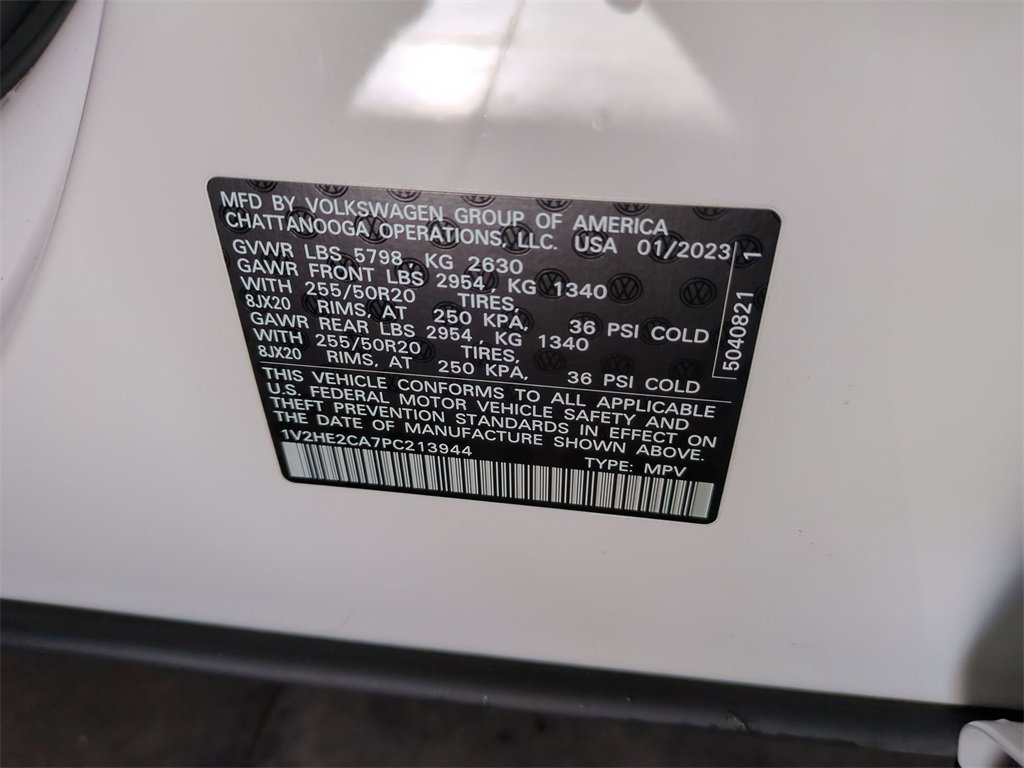 Used 2023 Volkswagen Atlas Cross Sport SE image 39