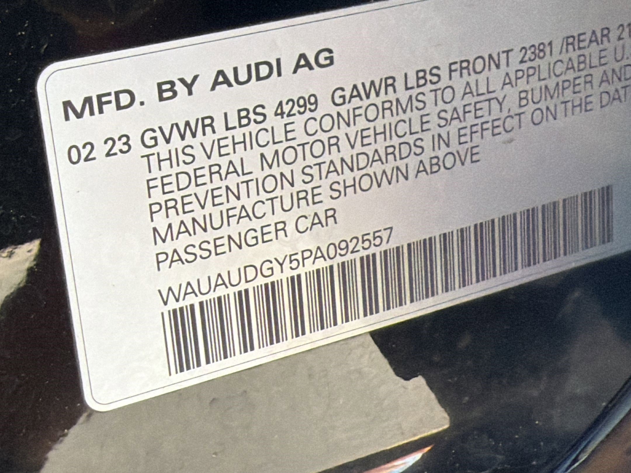 Used 2023 Audi A3 2.0T Premium w/ Convenience Package FWD image 19