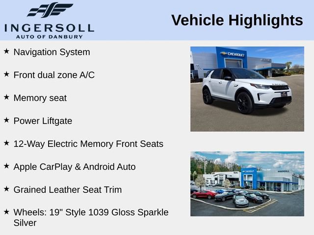 Used 2020 Land Rover Discovery Sport SE AWD/4WD image 3