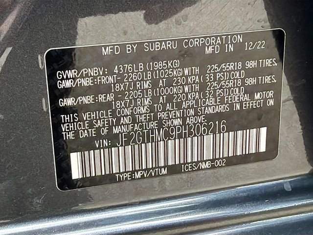 Used 2023 Subaru Crosstrek 2.5i Limited w/ Moonroof Package image 41