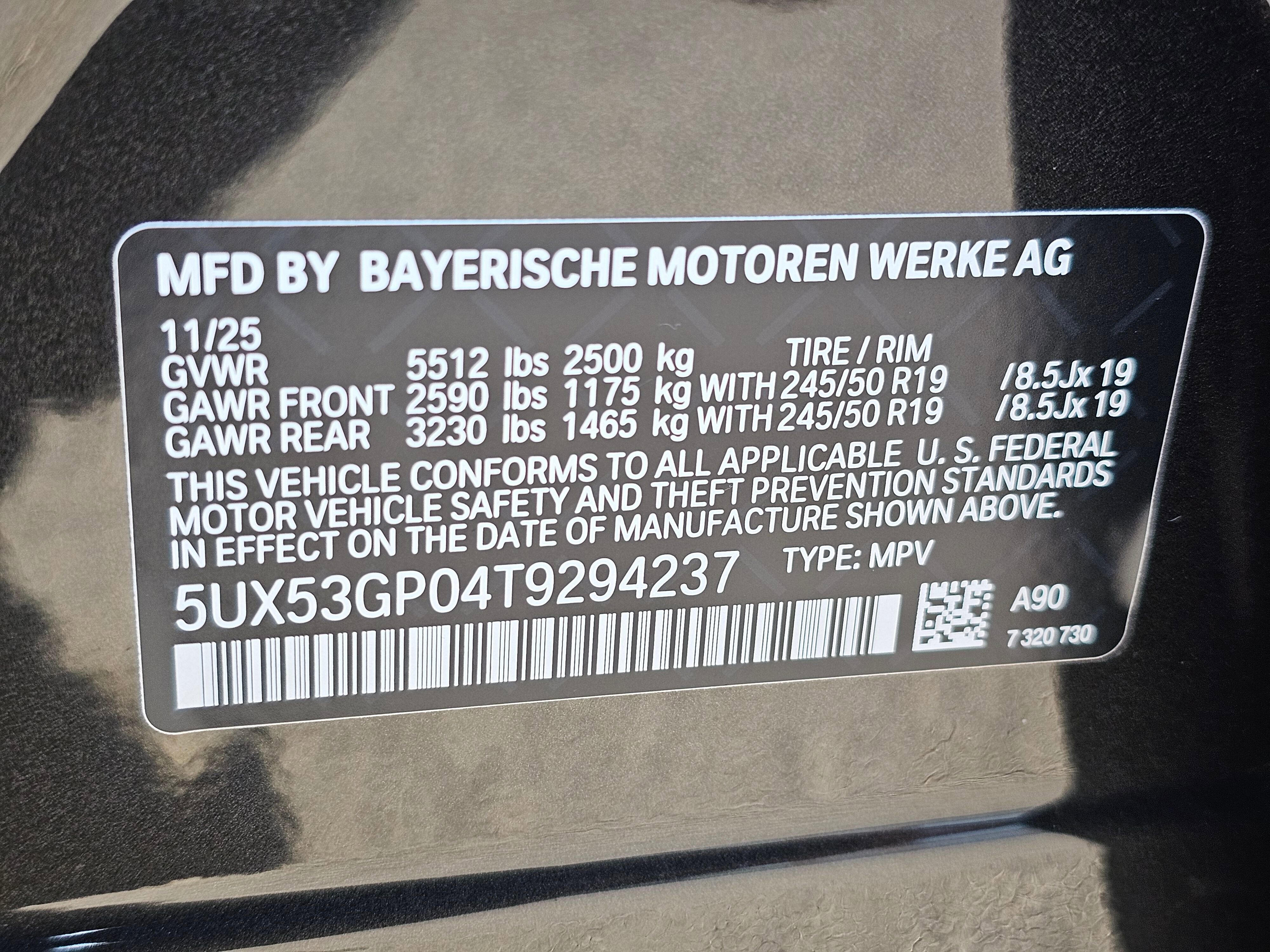 New 2026 BMW X3 xDrive30 w/ Premium Package AWD/4WD image 63