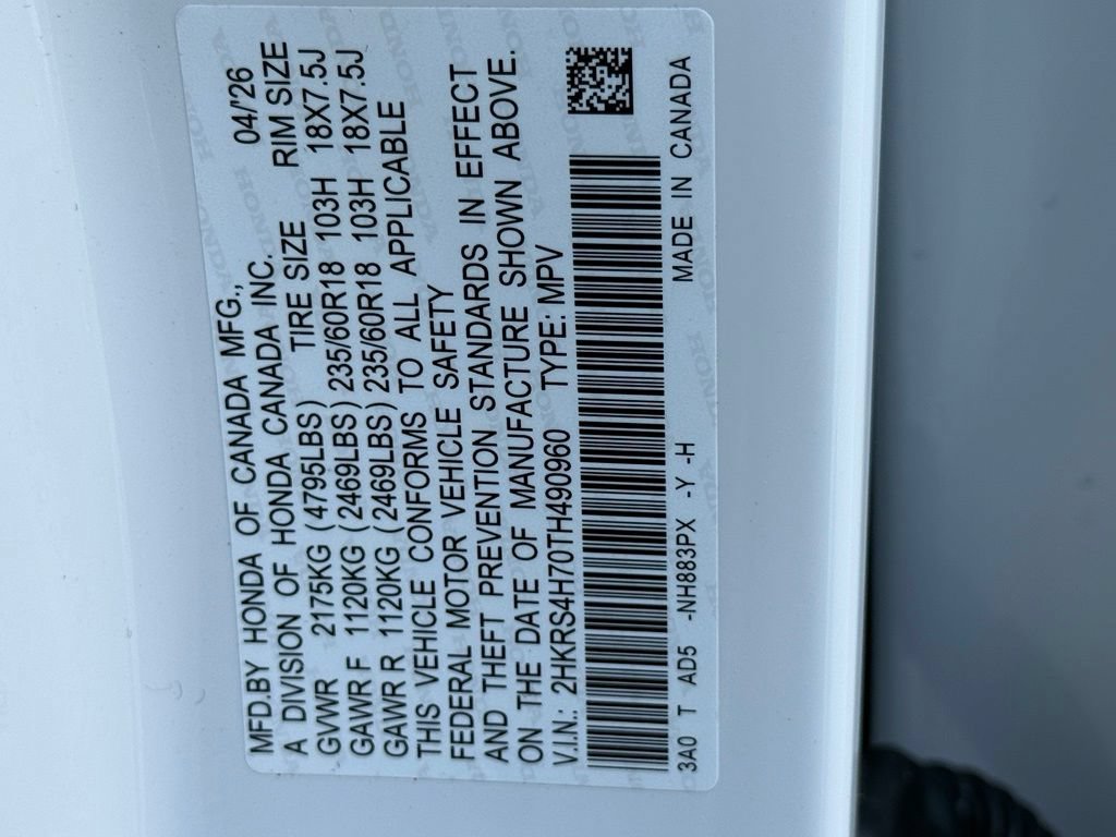 Certified 2026 Honda CR-V EX-L image 30