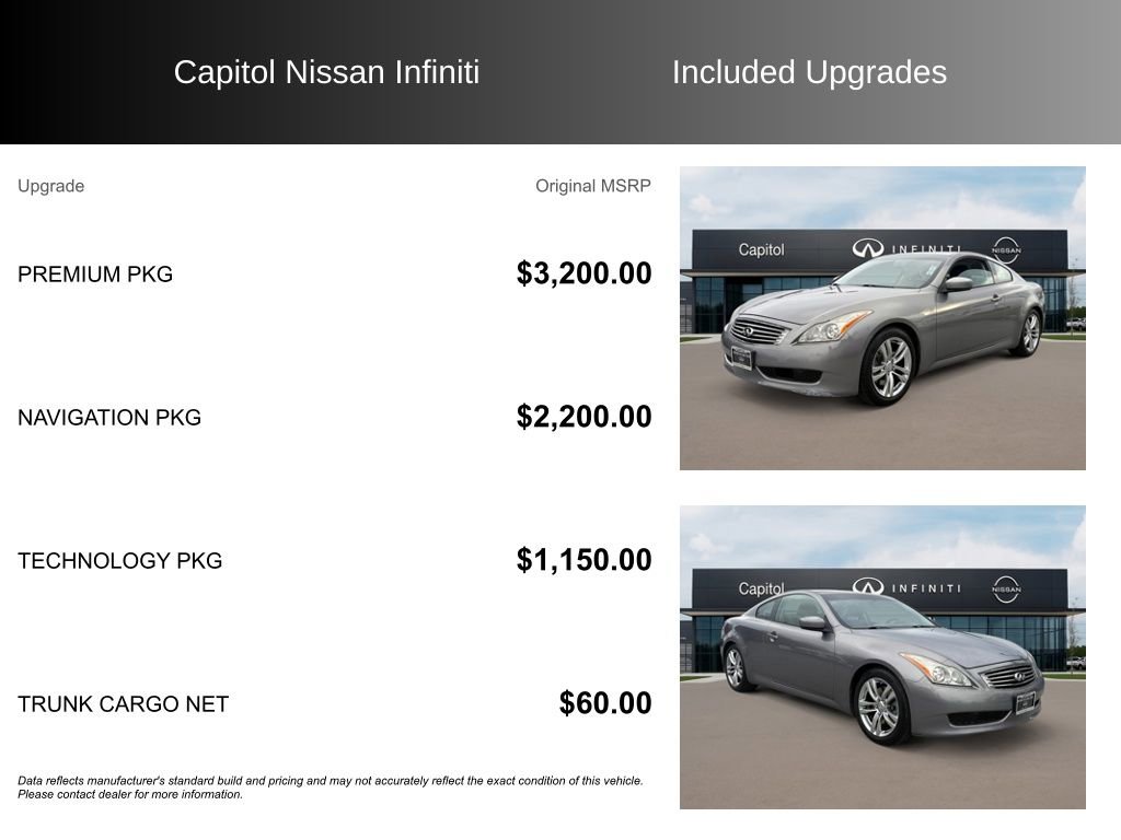 Used 2008 INFINITI G37 Journey w/ Premium Pkg image 8