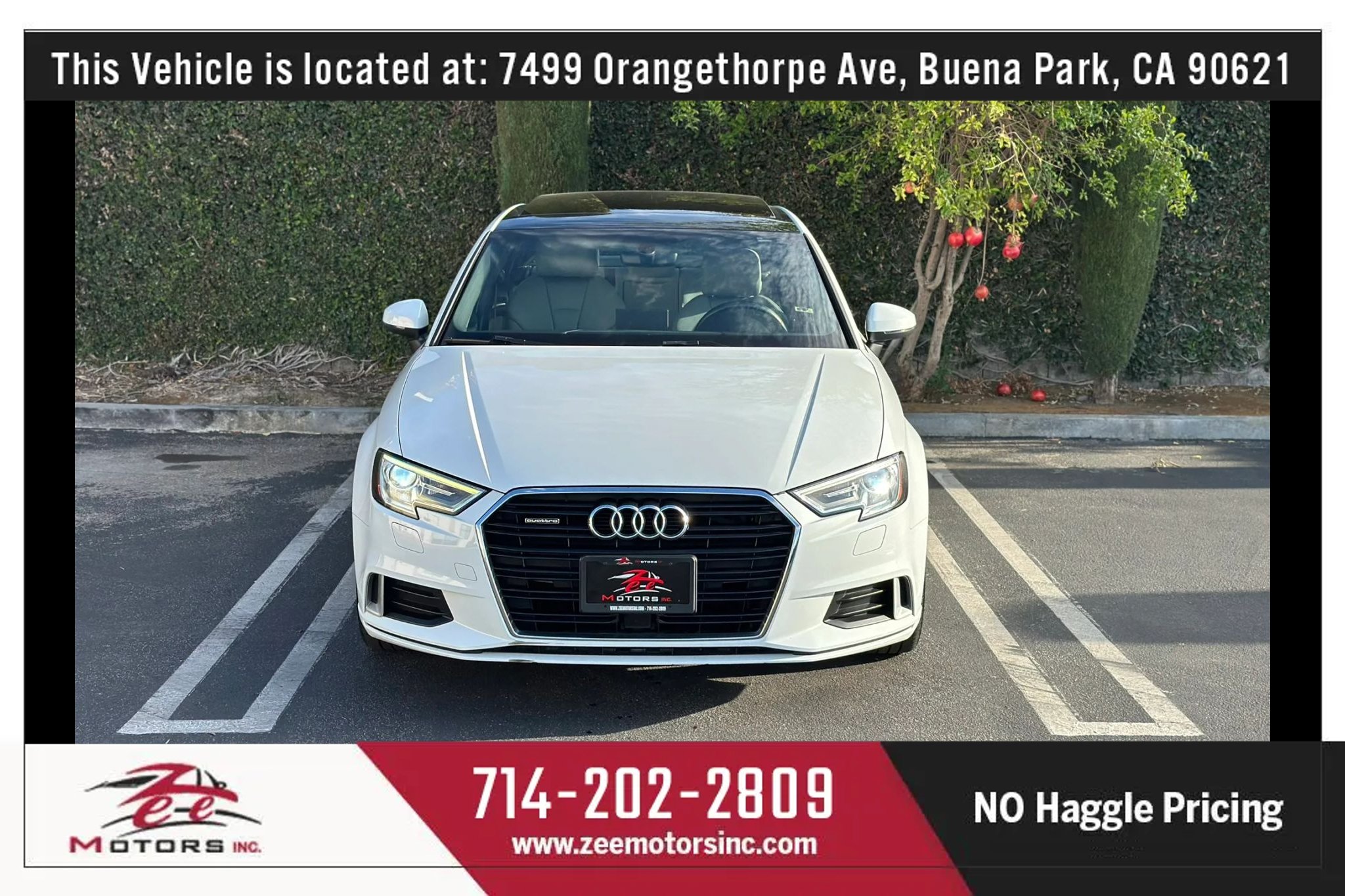 Used 2018 Audi A3 2.0T Premium w/ Sport Package AWD/4WD image 3
