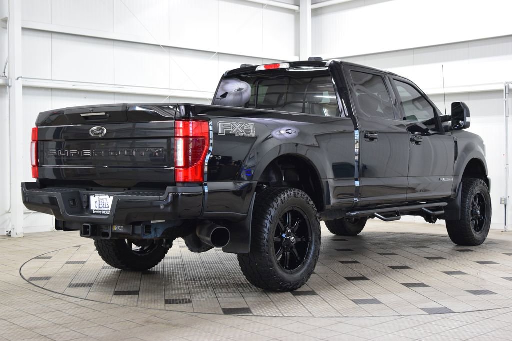 Used 2022 Ford F350 Lariat w/ Black Appearance Package image 7