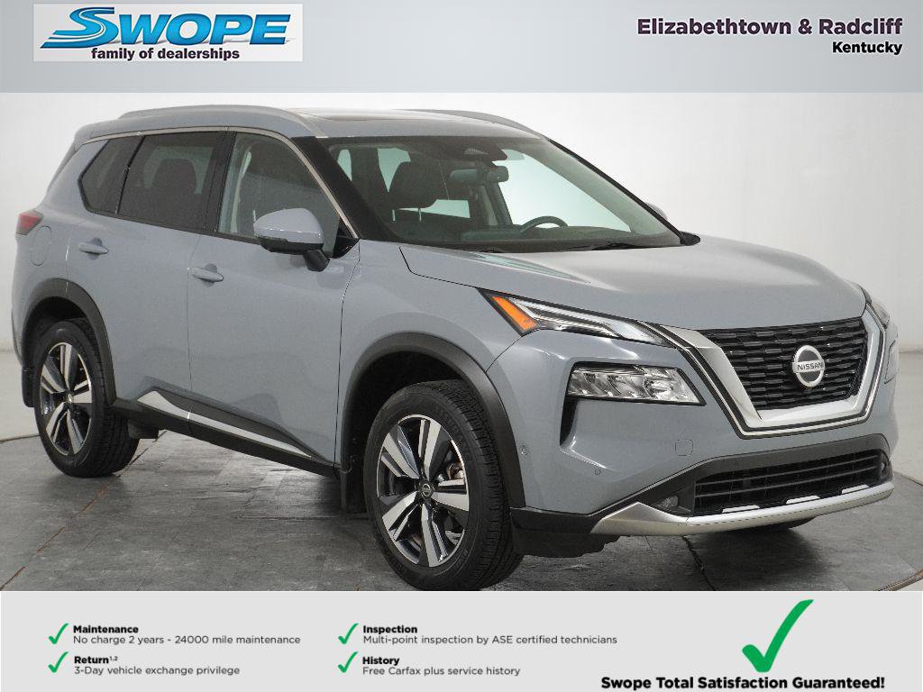 Certified 2021 Nissan Rogue Platinum
