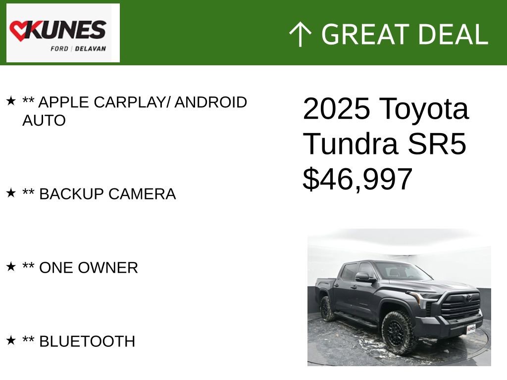 Used 2025 Toyota Tundra SR5 image 2