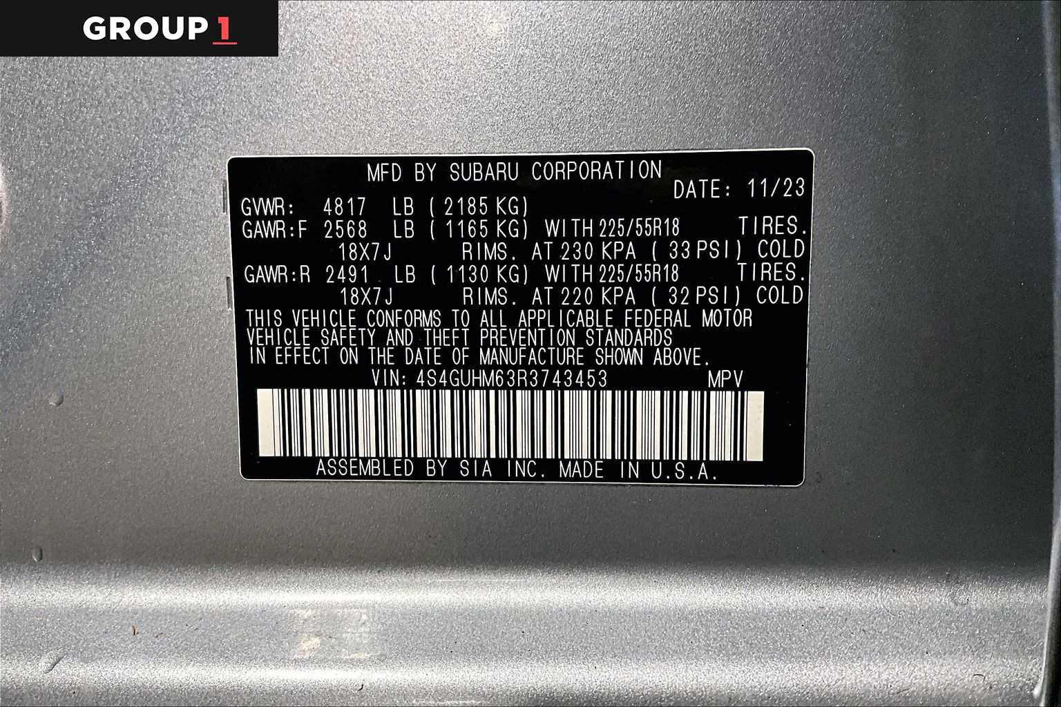 Certified 2024 Subaru Crosstrek 2.5i Limited AWD/4WD image 35