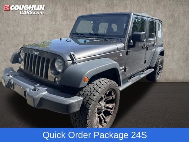 Used 2017 Jeep Wrangler Unlimited Sport w/ Quick Order Package 24S AWD/4WD image 3