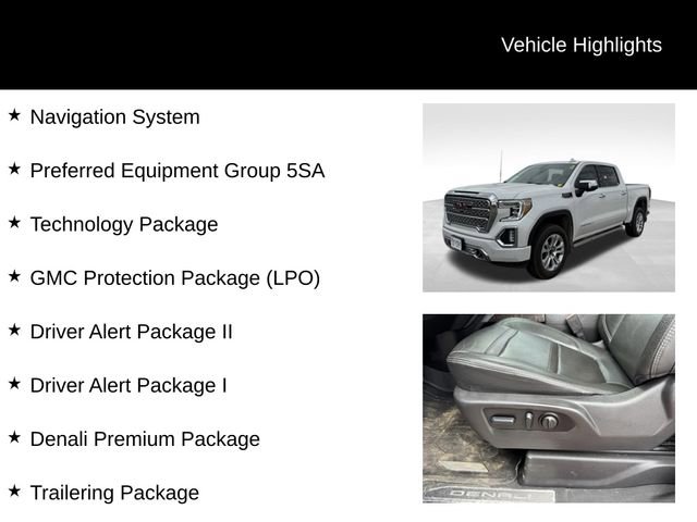 Used 2022 GMC Sierra 1500 Denali w/ Denali Premium Package AWD/4WD image 7
