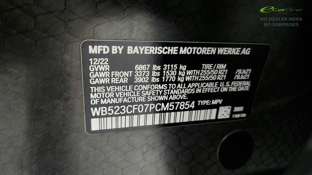 Used 2023 BMW iX xDrive50 w/ Sport Package AWD/4WD image 73