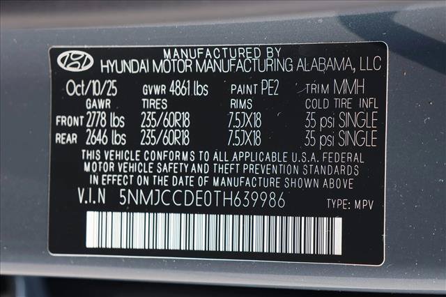 Certified 2026 Hyundai Tucson SEL AWD/4WD image 30