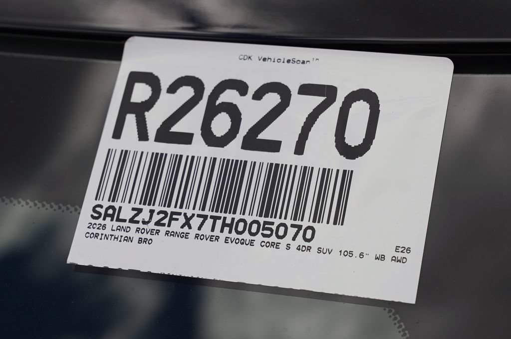 New 2026 Land Rover Range Rover Evoque S AWD/4WD image 35