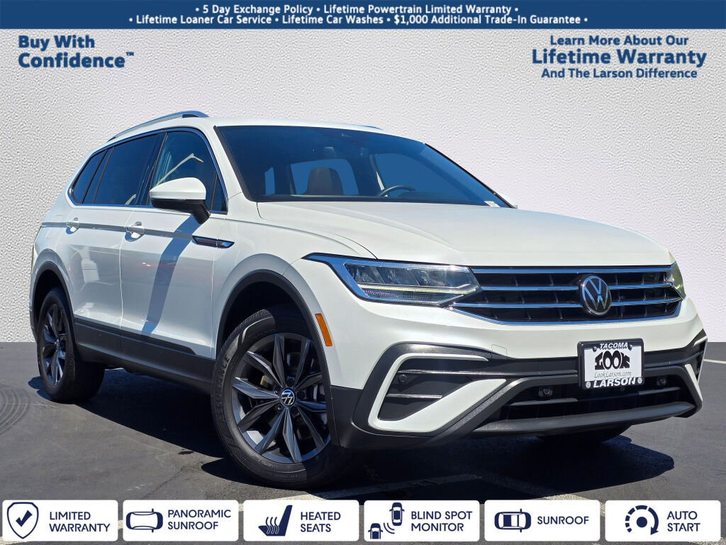 Used 2023 Volkswagen Tiguan SE w/ Panoramic Sunroof Package