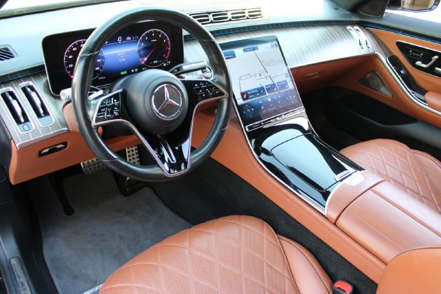 Used 2021 Mercedes-Benz S 580 4MATIC Sedan w/ AMG Line image 9