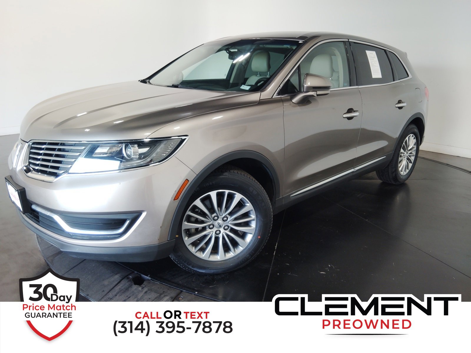 Used 2018 Lincoln MKX Select w/ Select Plus Package