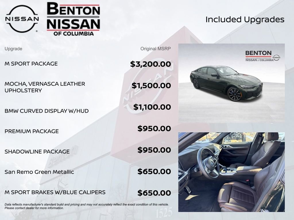 Used 2023 BMW i4 eDrive40 w/ M Sport Package image 6