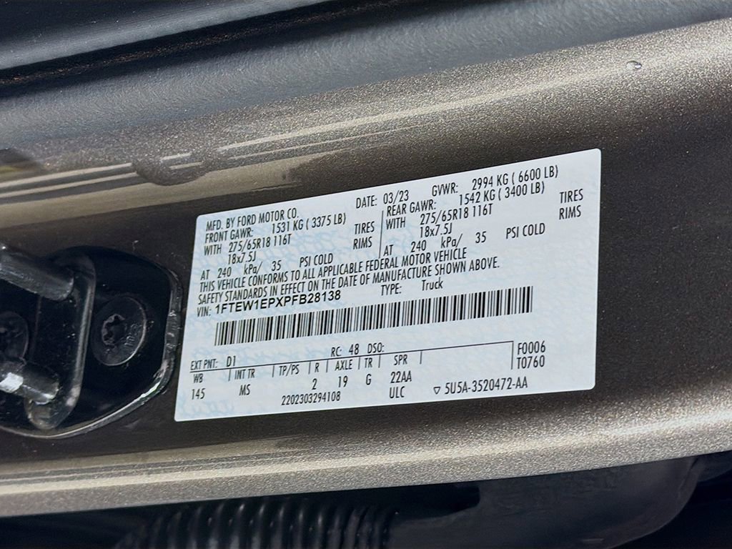 Used 2023 Ford F150 XLT w/ Equipment Group 301A Mid AWD/4WD image 36