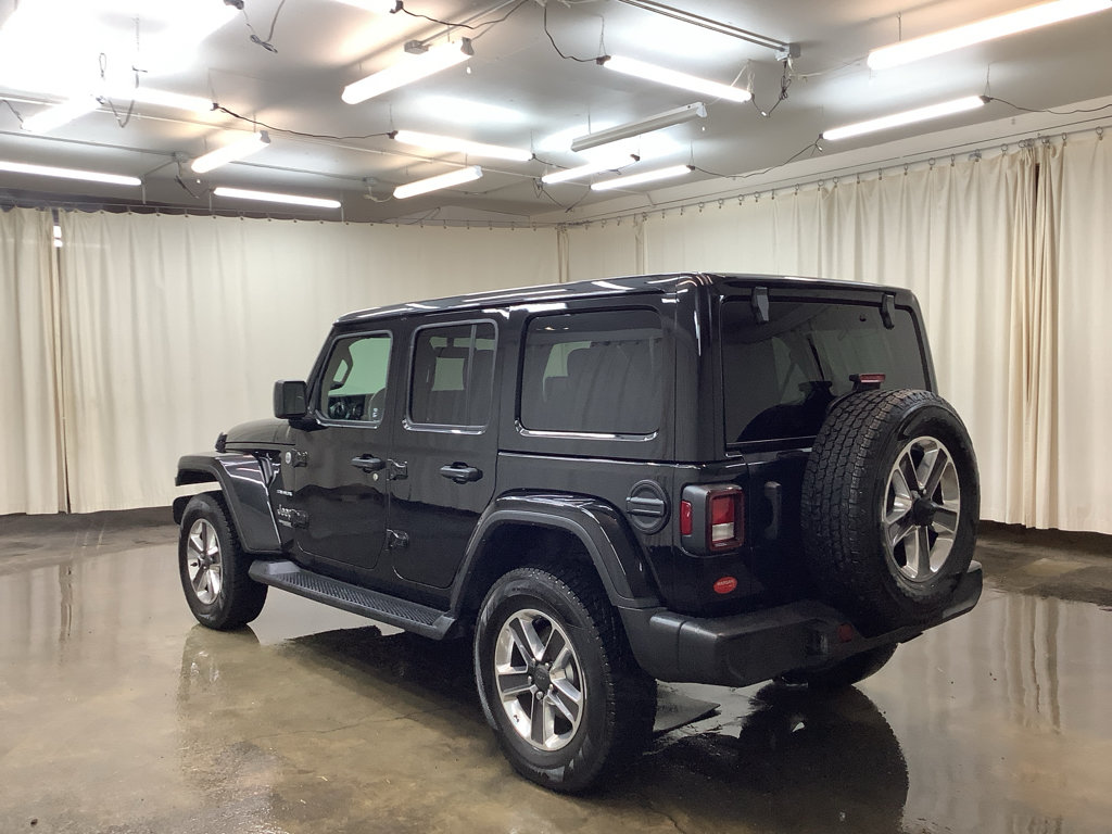 Used 2021 Jeep Wrangler Unlimited Sahara w/ Uconnect 4C Nav & Sound Group AWD/4WD image 9