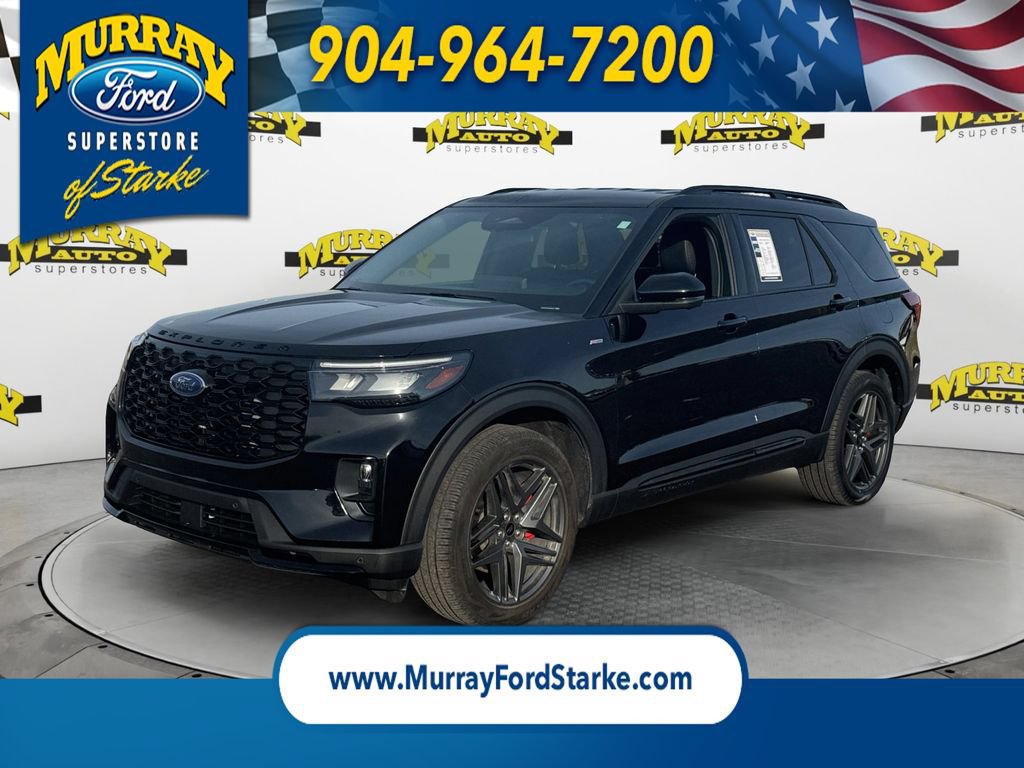 Certified 2025 Ford Explorer ST-Line w/ ST-Line Street Pack AWD/4WD image 1