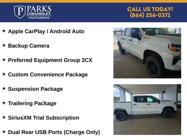 Certified 2025 Chevrolet Silverado 1500 Custom Trail Boss AWD/4WD image 5