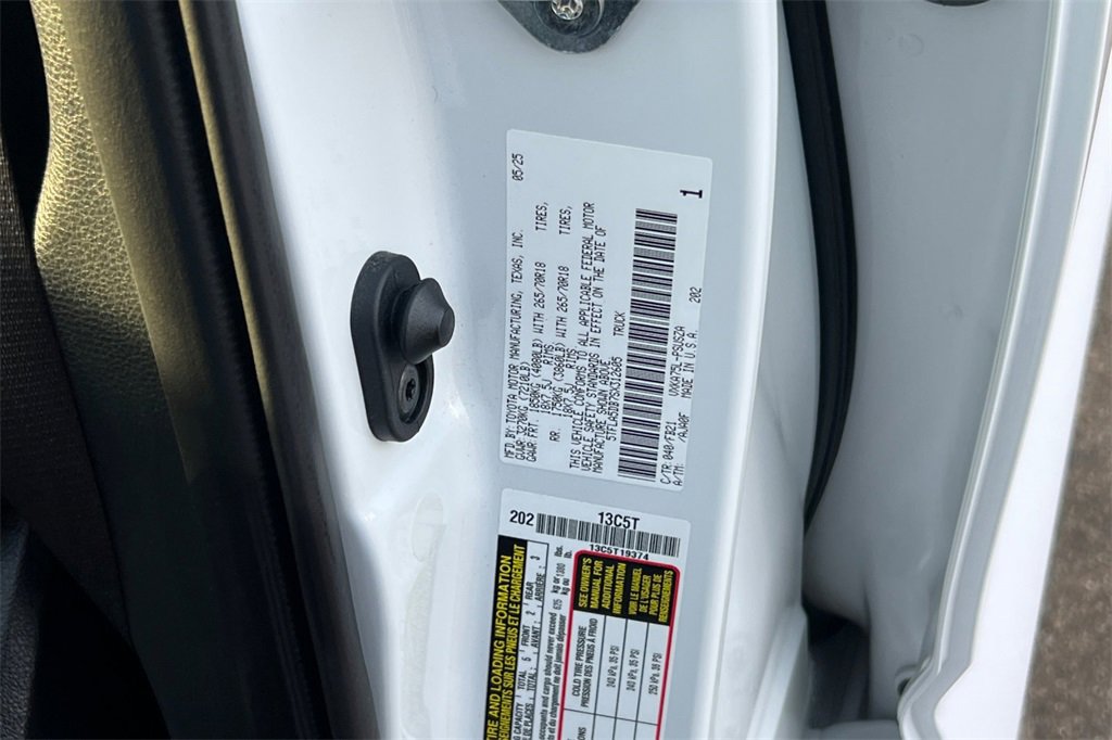Certified 2025 Toyota Tundra SR5 image 33